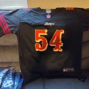NFL Black and Red Jersey